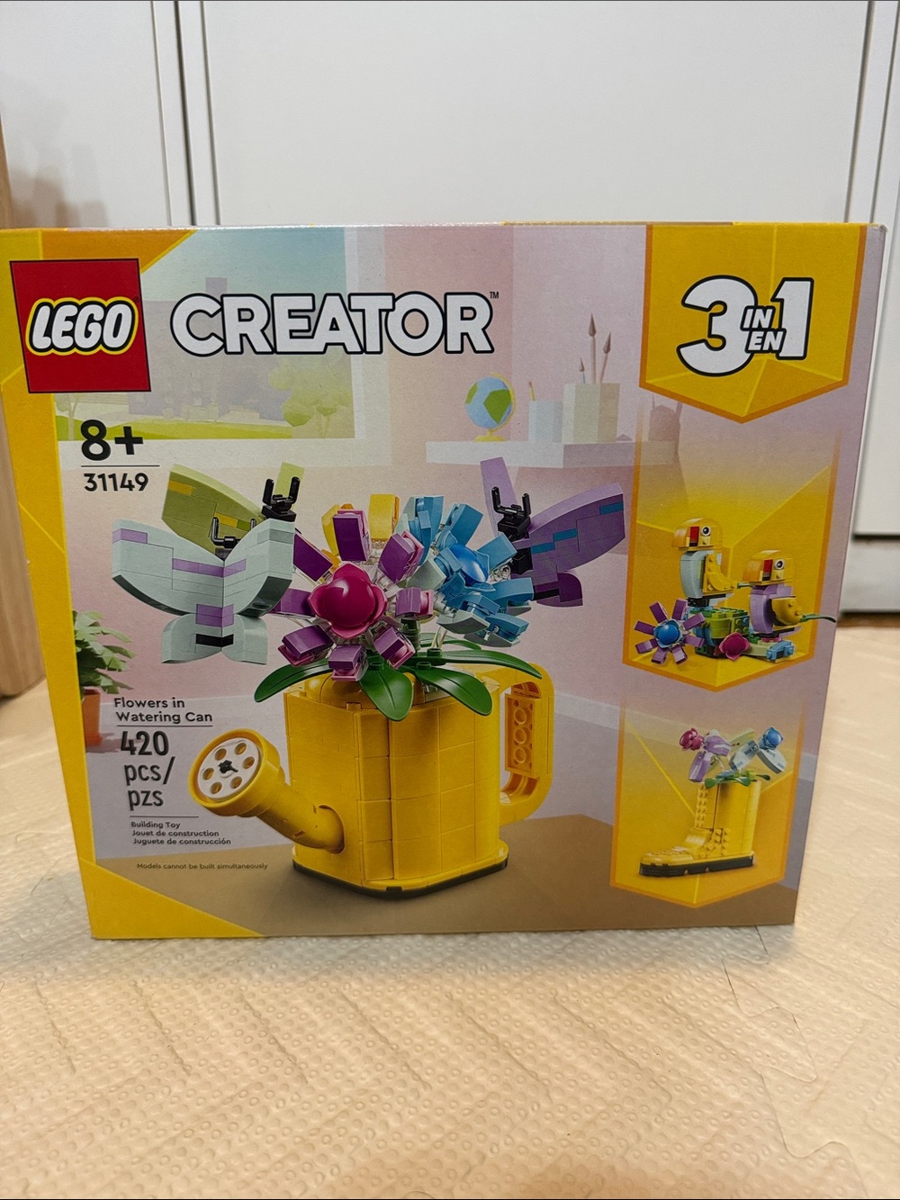 LEGO Creator 3-in-1 Flowers in Watering Can (Set 31149
